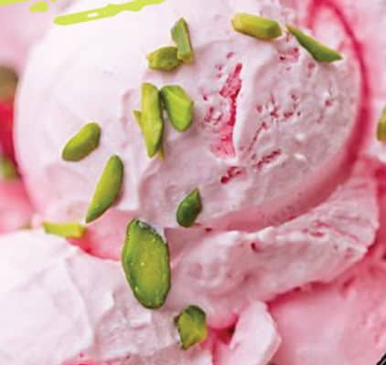 Rose Pistachio Ice Cream